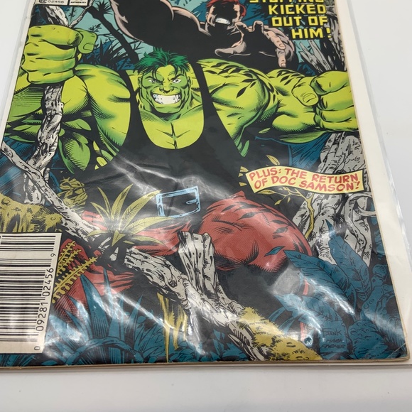 Vintage Marvel Comics 1992 The Incredible Hulk 402 Comic Book Bagged/Boarded! - Picture 6 of 8